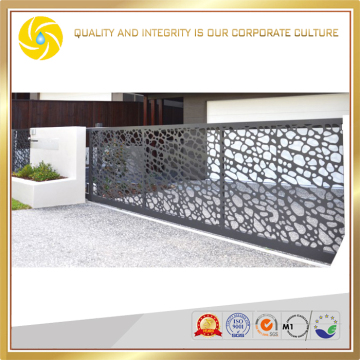 Outdoor Garden Decor Laser Cutting Metal Sheet Fence Panels