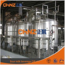 CIP system for milking