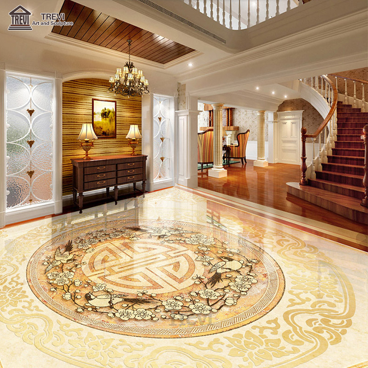 High Quality Decorative Water Jet Medallion Tile
