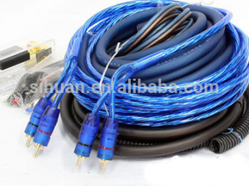 new product high end cca 8 ga car amp wiring kit car audio cable kit