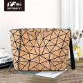 Geometric Cork Bag Wood Crossbody Messenger Cork Custom Crossbody Bag Beg Beg