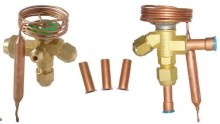 2Expansion Valves(Thermostatic) for refrigeration system