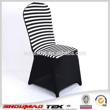 High grade stripe beautiful chair cover