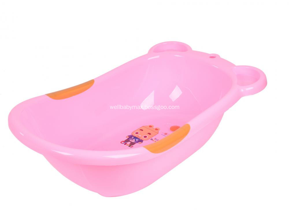 Plastic Cartoon Baby Bathtub