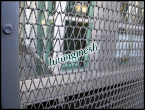 Stainless steel wire mesh conveyor belt for building decoration