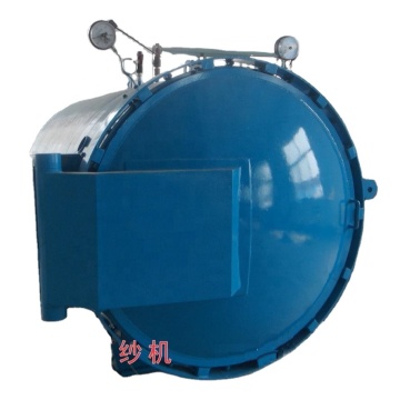 Automatic Yarn Fabric Steaming Autoclave Machine
