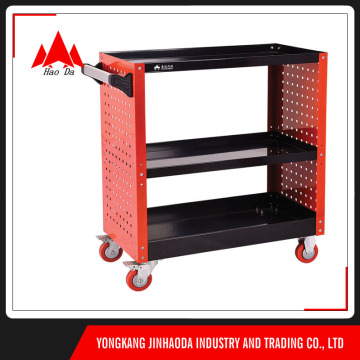 china golden supplier hand trolley workshop tool trolley tool box trolley with tools