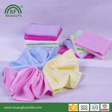 100 organic bamboo baby towel washcloth LOGO customized
