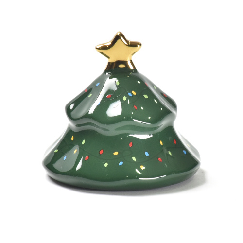 Christmas Tree Mug with Lid Christmas Gift