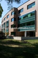 Screen printed glass