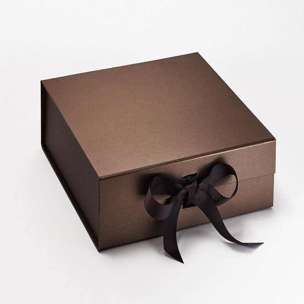 Bronze Large Folding Magnetic Gift Boxes