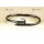 Unisex de acero inoxidable con CZ Nail Style Love Bangle Bracelet para mujeres hombres