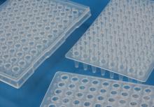 Laboratory test sterile polypropylene 96-well