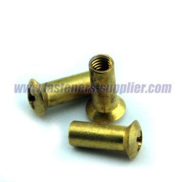Brass Oval Countersunk Head Riveting Nut