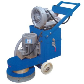 Vacuuming floor grinding machine