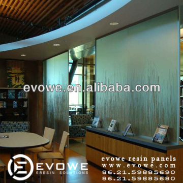 leed certificated decorative resin panels bamboo