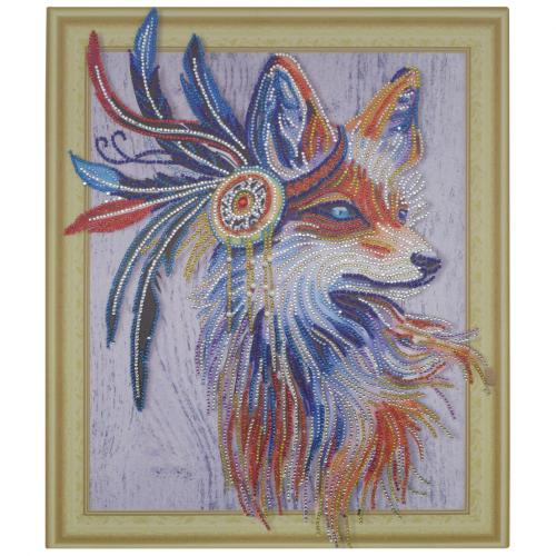 Lukisan Diamond Canvas Fox