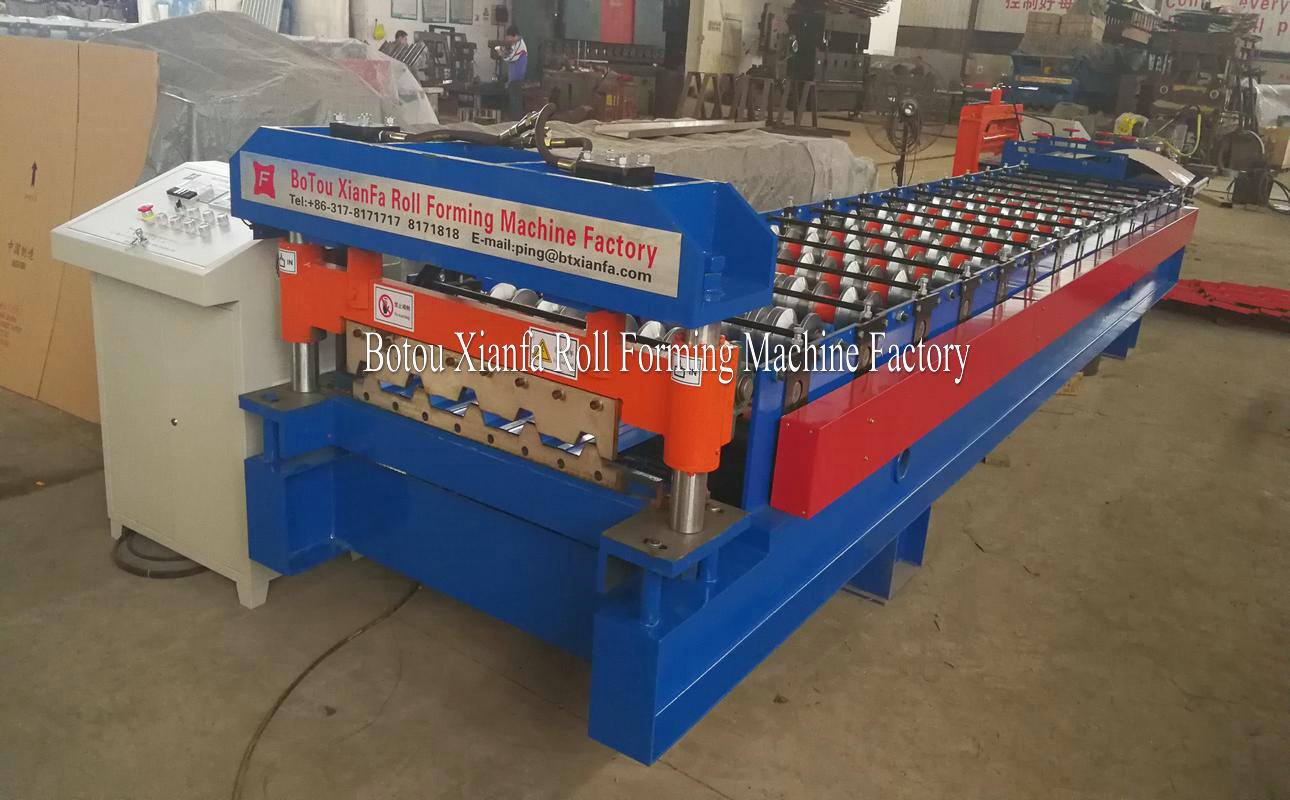 aluminum panel roofing roll forming machine