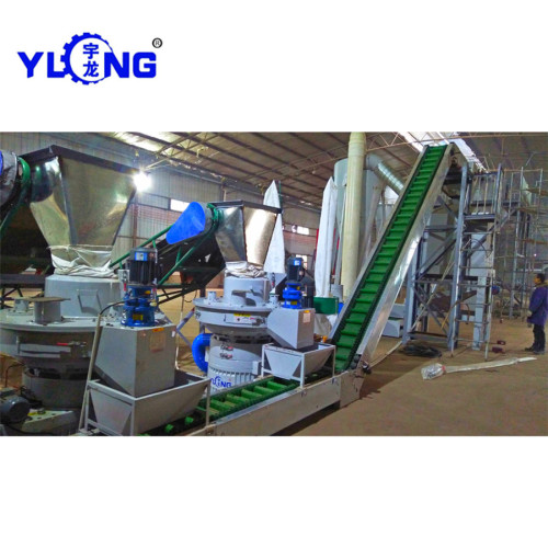 132KW Rice Husk Pellet Mill