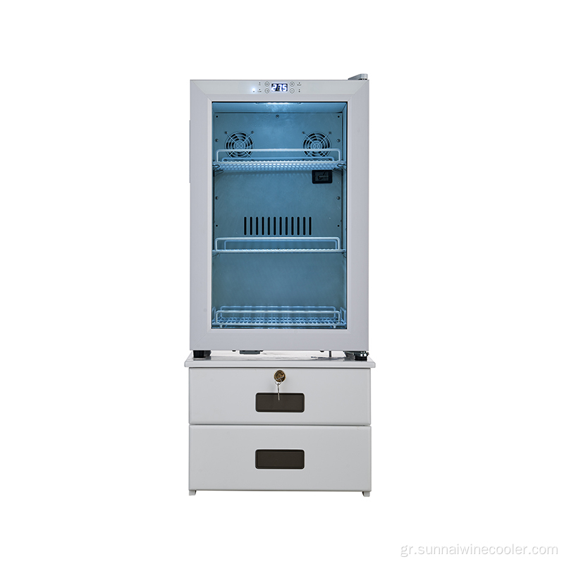 Έξυπνο ψυγείο θερμοστάτη freestanding καλλυντικό ψυγείο
