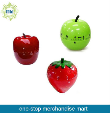 vegetable shaped manual kitchen  timer