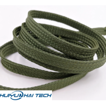 Nomex braided sleeves for military uniforms