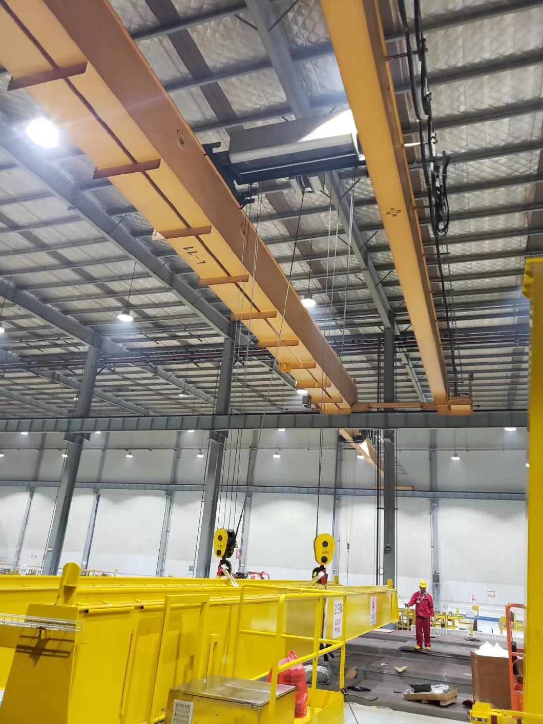 5t Indoors Workshop Double Girder Overhead Bridge Crane