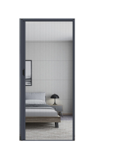 plisse screen for retractable door and windows