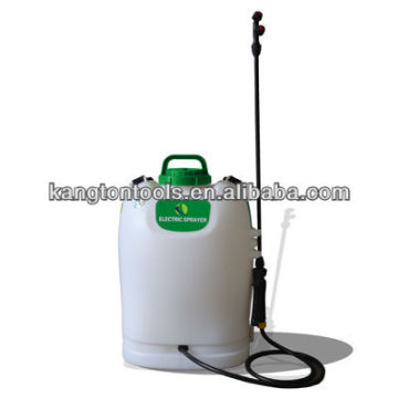 Rechargeable battery backpack sprayer