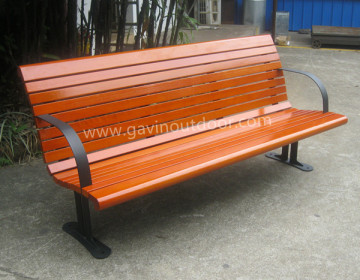 Outdoor kids park bench wooden park bench