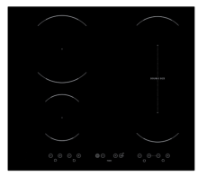 Indesit Induction Cooktop 60cm Black Ceramic