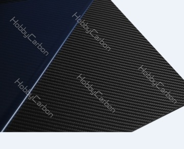 3K Surface Real Carbon Fiber Bridge Plate