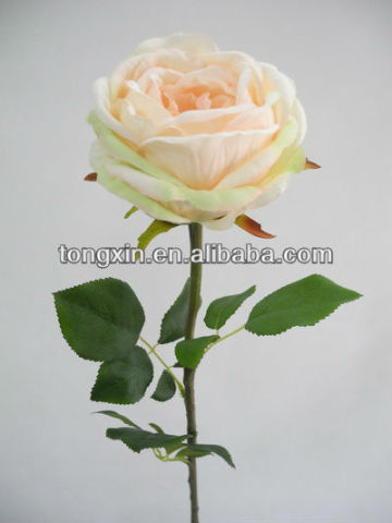 hot sale impressive artificial flower champagne colored roses