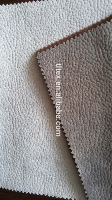 suede fabrics/bronzing suede fabric/embossed suede