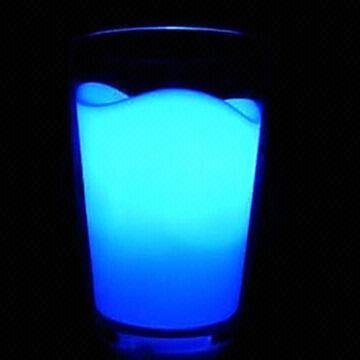 Novelty glow cup with Glowing Milk Cup Design 7 Colors Changing Night Light Home Decoration