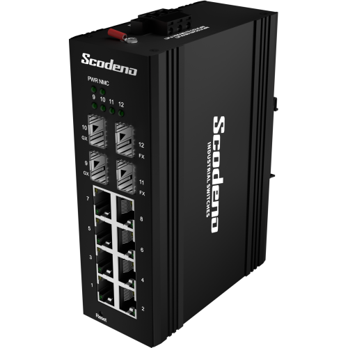 2GX2FX8GT Industrial Ethernet Switches für den Sicherheitsmonitor