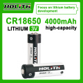 Cr18650 lithium battery 4000mah good price