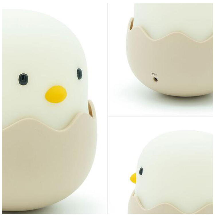 Baby gift silicone night light