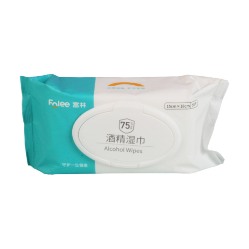 Biodegradable Sterile Antibacterial Alcohol Wipes