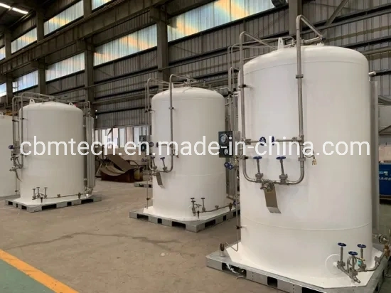 Micro Bulk Systems Liquid Gas Vertical Steel Storage Tank