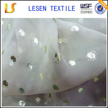 Lesen Textile Hotsale beaded chiffon dress fabrics