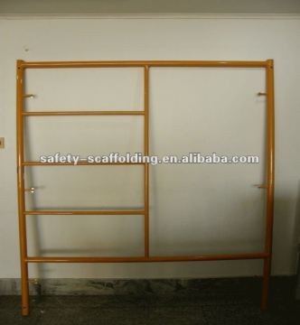 Ladder frame scaffolding