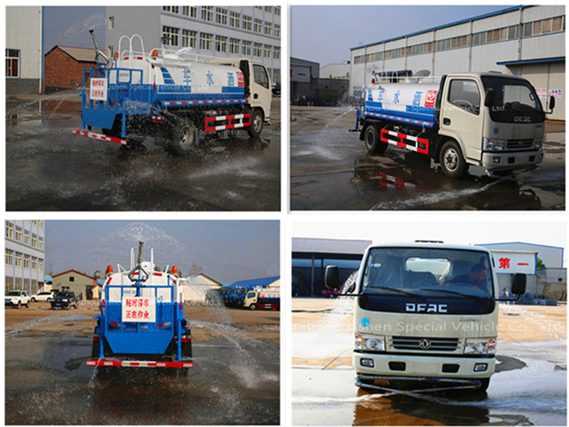 4X2 Dongfeng water tank truck