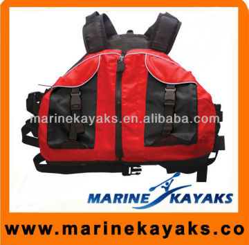 Kayak Life Vest/Sport Life Vest Red Black