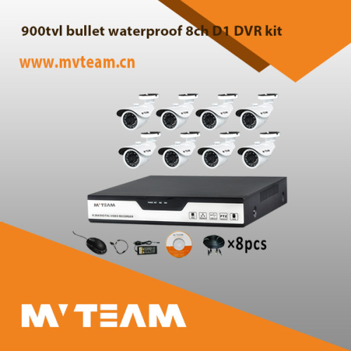 8CH H. 264 DVR Kit with 900tvl Camera (MVT-K08EH)