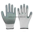 13G Polyester Nitrile Palm Coating Glove