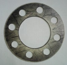 flange with gasket joining cutting equipment