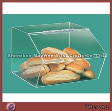 Clear High Grade skillful Acrylic/Perspex Bread Case