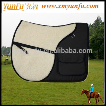 Black English Trail Saddle Pad