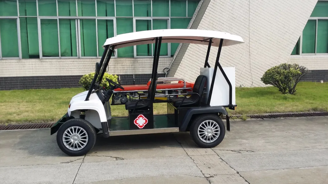 Cheap Price 2 Seats Hospital Ambulance Vehicles Golf Cart for Sale